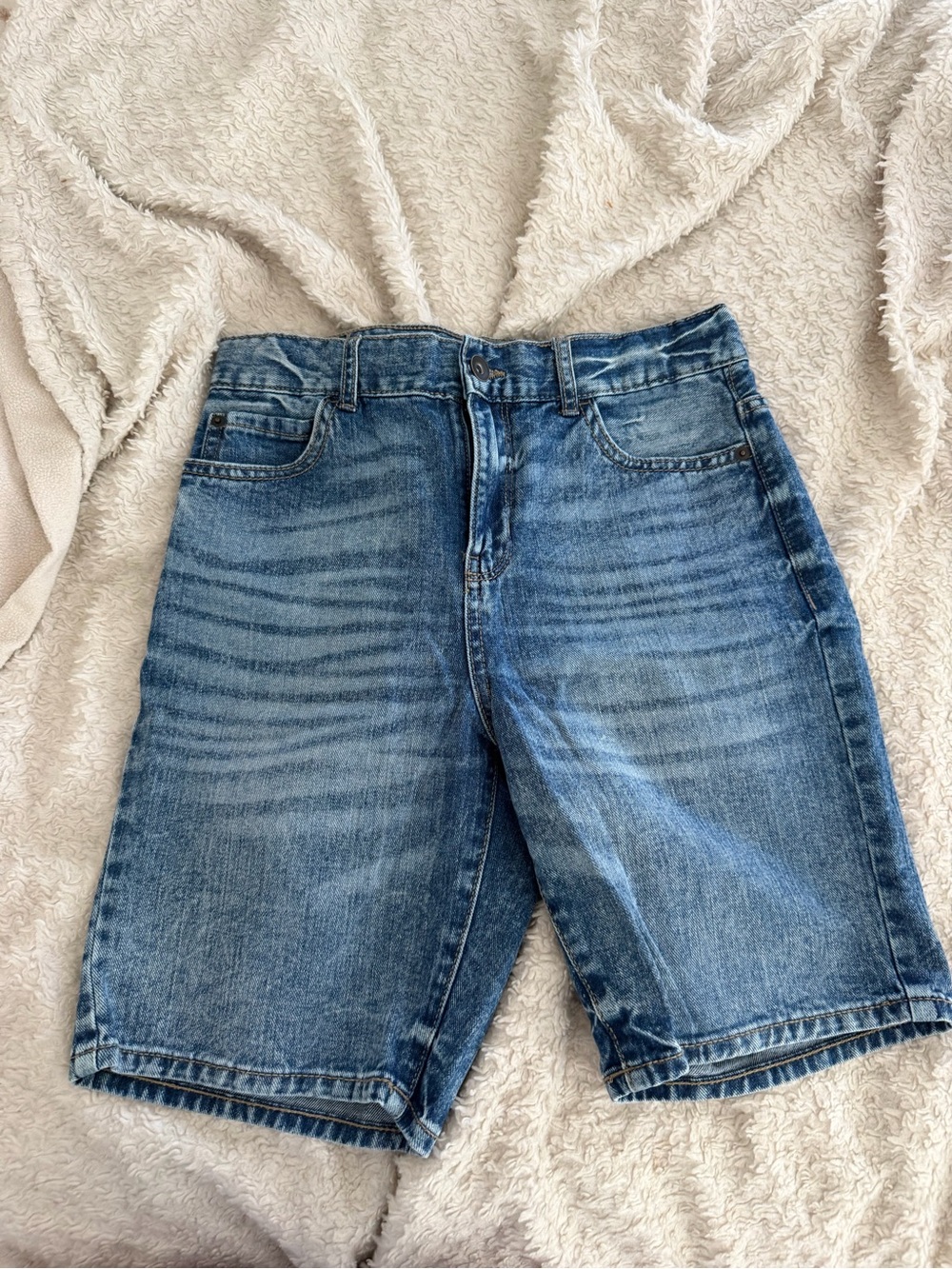 Kids Classic Blue Denim Shorts